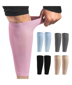 Customized Logo OEM ODM Leg Sleeve Running Sports Socks Shin Splint Outdoor Exercise Calf Compression Sleeve