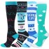 Wholesale 20-30mmhg Running Sport Socks Men Women Athletic Fun Stocking Knee High Nurse Compression Socks
