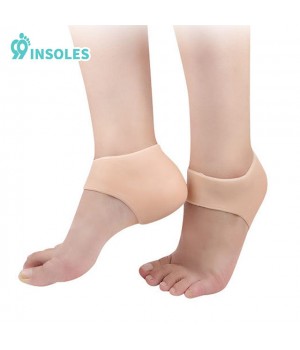 99insoles Silicon Padded Socks Heel Protector Medical Insole Heel Cushion Pads Shoe Inserts Silicone Sock Foot Care