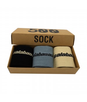 Custom Socks Design With Own Logo Crew Bamboo Socks Private Your Label Organic Cotton Men Unisex Sport Socken Elite Calcetines