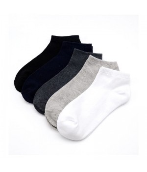 HF High Quality Men US EUR Plus Size Pure Cotton and Soild Color Short Socks