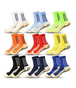 Wholesale Grip Socks Football Custom Soccer Grip Socks Grip Socks Football Soccer White