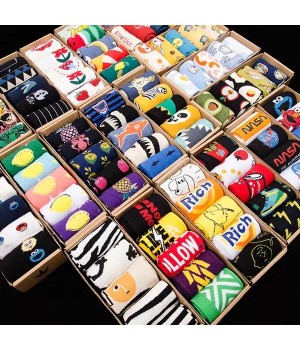 New Design Womens Cute Cotton Stockings Popular Sublimation logo Socks Men Tube Skateboard Autumn Winter Trend Socks