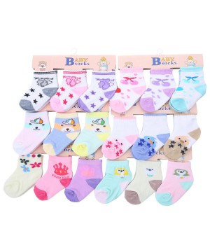 Wholesale Fancy Soft Infant Baby Girl Socks